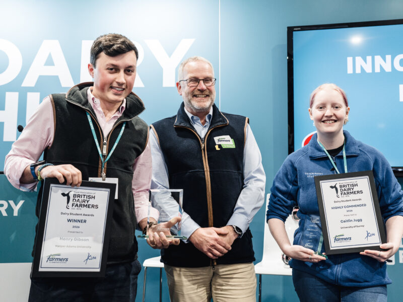 Harper Adams Student Wins Prestigious RABDF Dairy Student Award